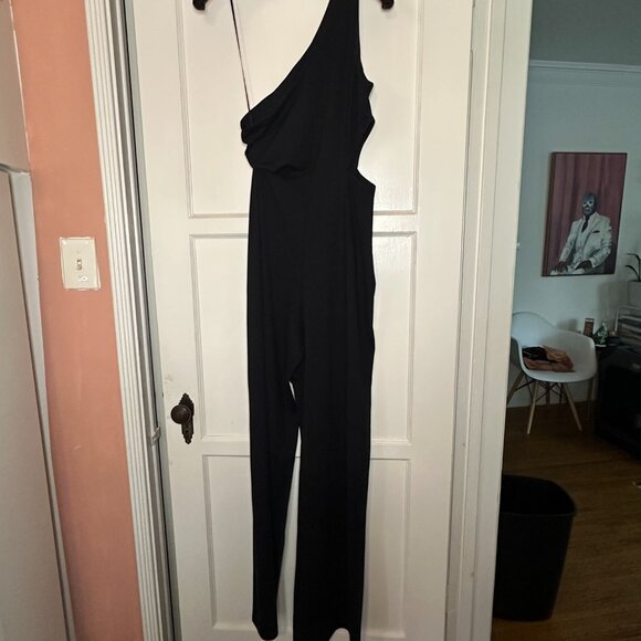 Susana Monaco Cut Out Asymmetrical Jumpsuit - Size M - Picture 5 of 6
